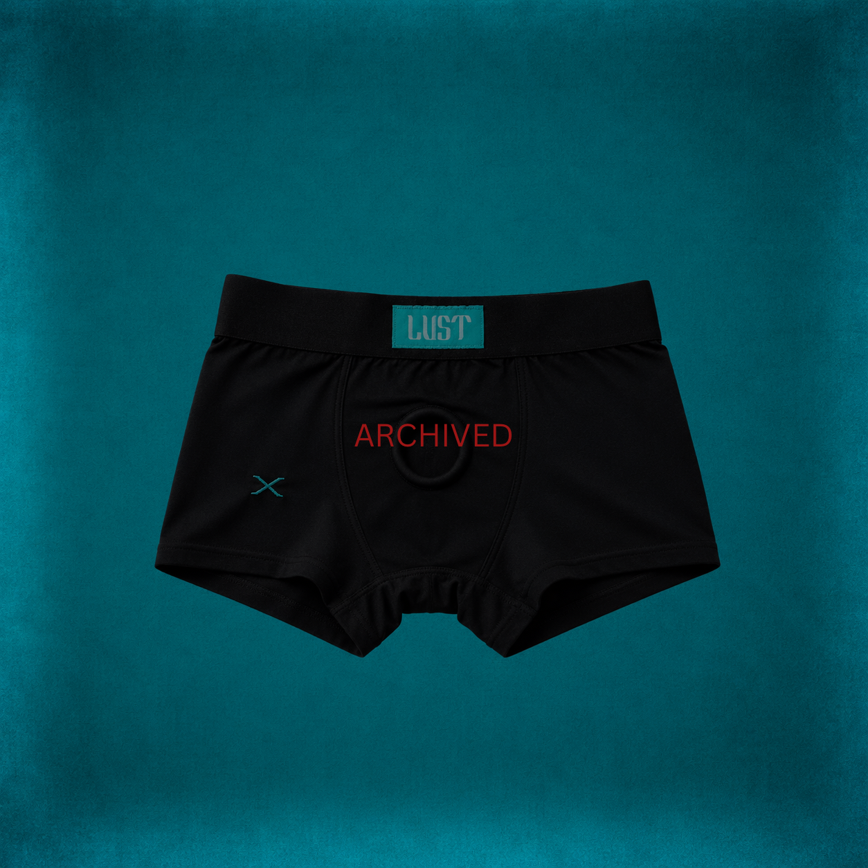 Azure-Teal Harness Boxers