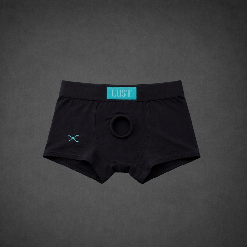 Azure-Teal Harness Boxers