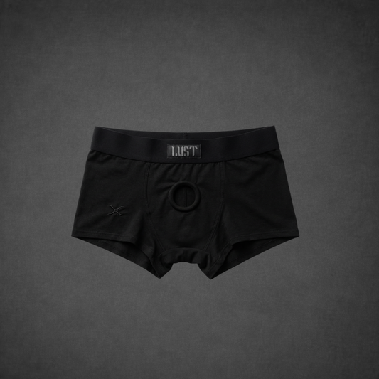 Onyx Black Harness Boxers