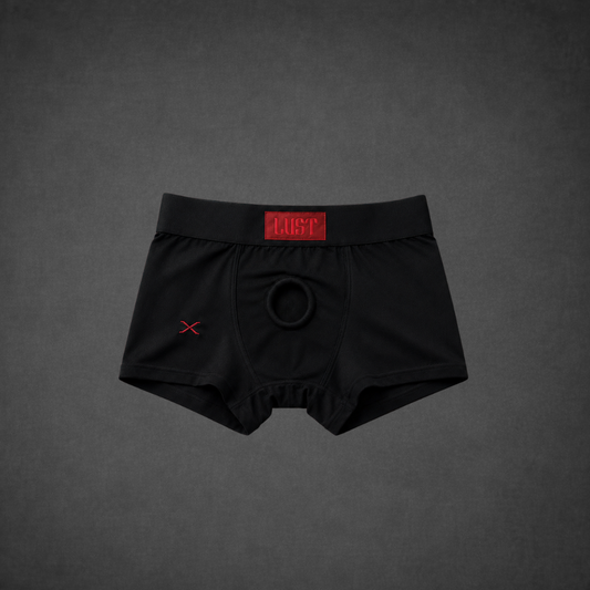 Lust-Red Harness Boxers