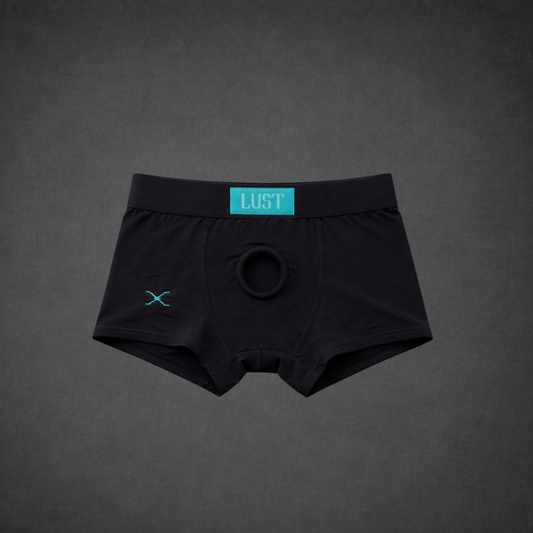 Azure-Teal Harness Boxers