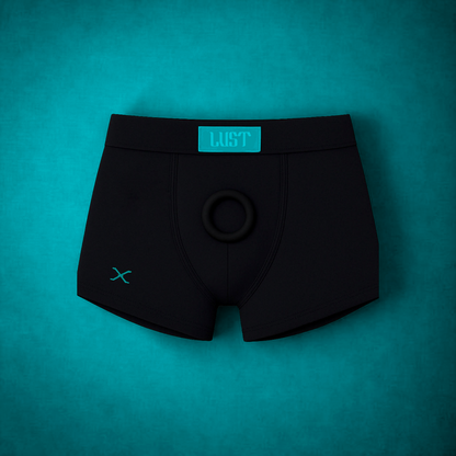 Azure-Teal Harness Boxers